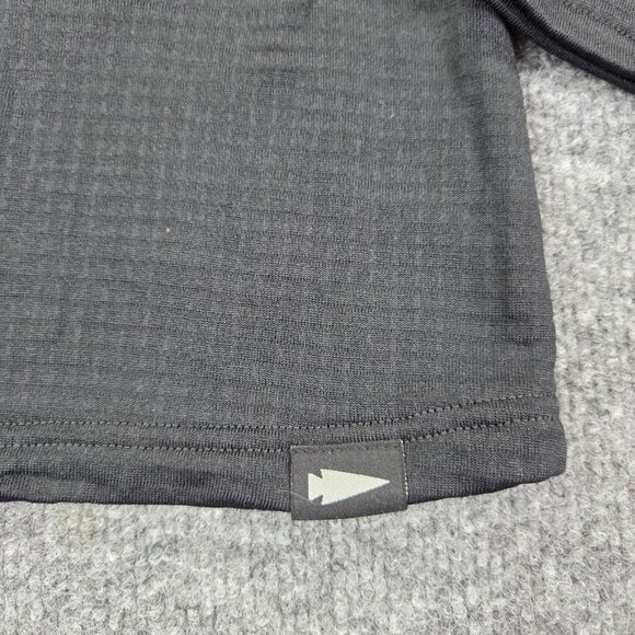 GORUCK Indestructible Grid Fleece Half‎ Zip Women's XXL Black Long Sleeves $155 - Picture 5 of 13